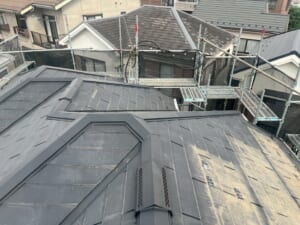 ノンアスベストのスレート屋根