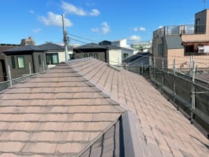 施工前の屋根