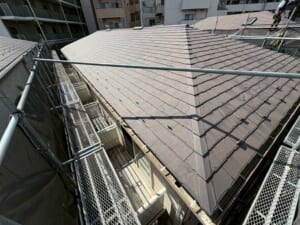 施工前の屋根