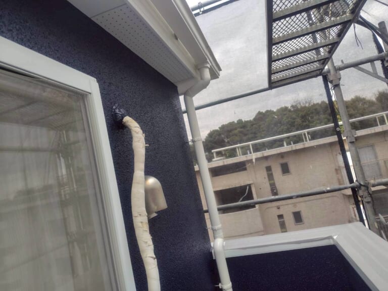 雨どいの写真