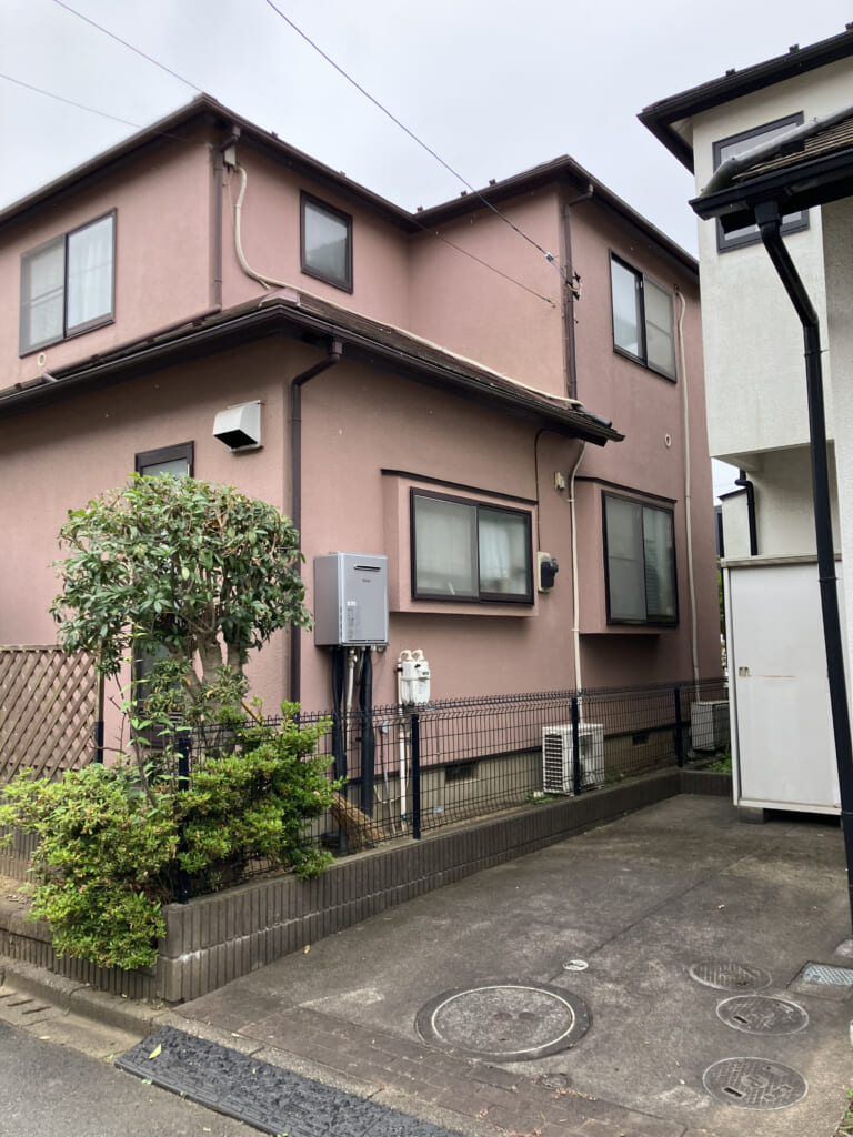 施工前の外壁