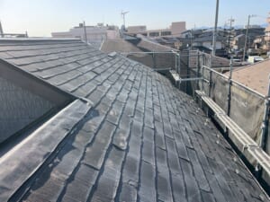 施工前の屋根