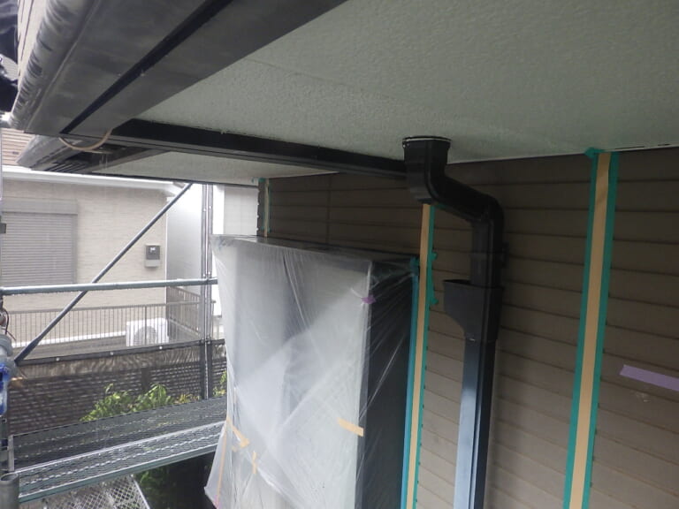 雨どいの写真