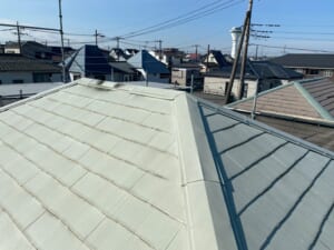 施工前の屋根