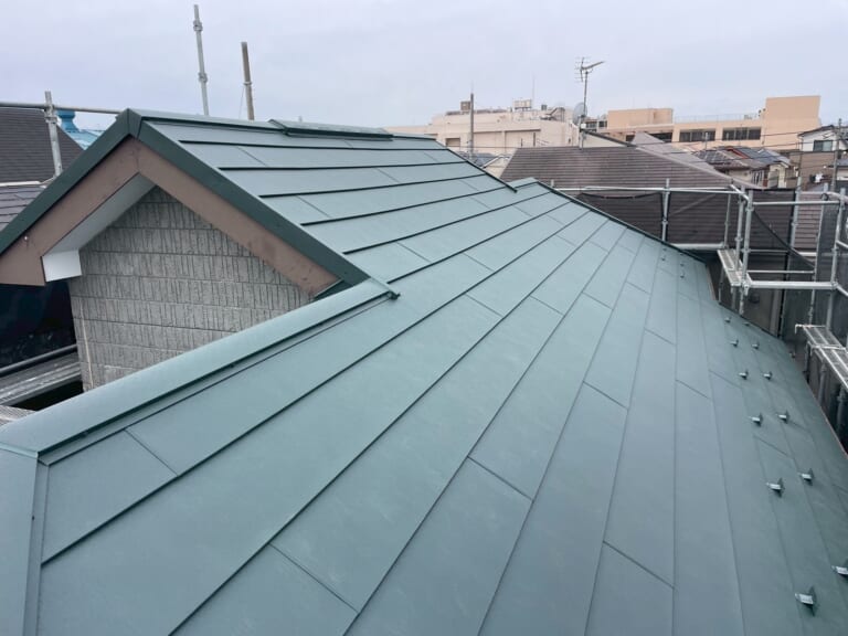 施工後の屋根