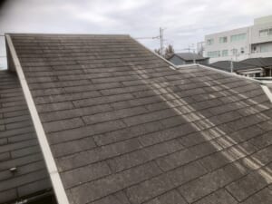 施工前の屋根