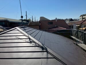 サムネイル画像 東京都品川区 - 瓦屋根からテイガクルーフ（金属屋根）へリフォームし耐震性向上