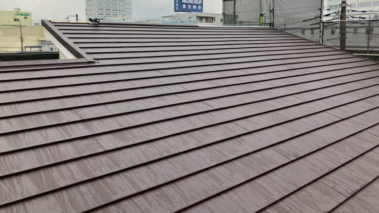 施工後の屋根