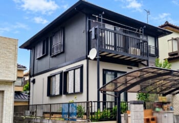 千葉県市川市 - スーパーガルテクトの葺き替えで瓦屋根を軽量化&ラジカル塗料で外壁塗装